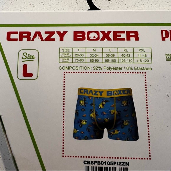 Krusty Krab Pizza Crazy Boxers - Picture 6 of 9